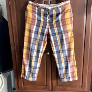 Brooks Brothers Black fleece madras suit pants